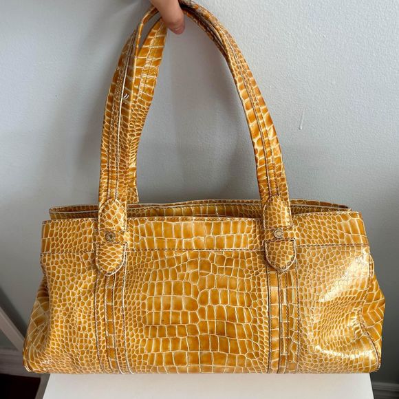 Monsac Handbags - Monsac Italian Patent Leather Handbag Purse